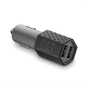 CAT Φορτιστής αυτοκινήτου 3.4A γρήγορης φόρτισης 2xUSB BLK(F-G)