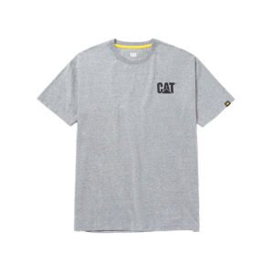 CAT Μπλουζάκι κοντομάνικο γκρι trademark tee 2XL W05324