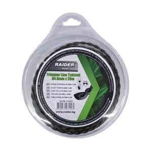 RAIDER Μεσινέζα στριφτή μαύρη 4,8mm-20m 110363