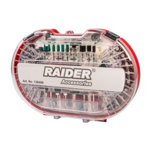RAIDER Πολυεργαλείου εξαρτήματα σετ 276τεμ. σε κασετίνα 138408