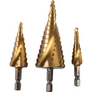 RAIDER Τρυπάνι κλιμακωτό σετ 3 Τεμ. HSS για μέταλλο Ø4-12,4-20,4-32mm 150685