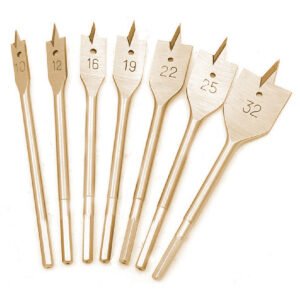 RAIDER Τρυπάνι ξύλου φτερού σετ 7τεμ 10-32ΜΜ 157794