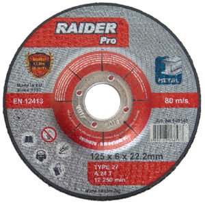 RAIDER Τροχός λείανσης Pro 115*6*22.2mm 160144