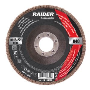 RAIDER Δίσκος φυλλαράκι Φ115 Α150 164113