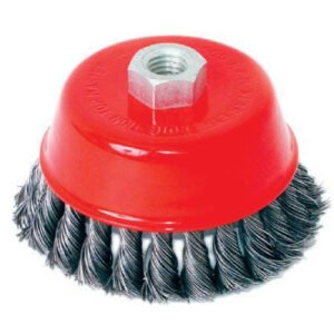 RAIDER Συρματόβουρτσα γωνιακού κοτσίδα 100ΜΜ 171104