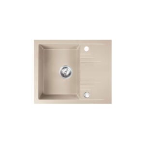 Νεροχύτης κουζίνας άμμου DRGM48/58SA FERRO 58x48cm