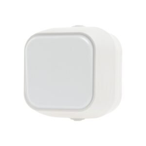 GEYER Διακόπτης A/R ακραίος IP54 H2-B120M-W λευκός