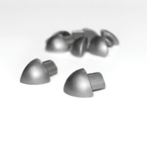 Τελείωμα προφίλ SILVER Matt CF10-M KARAG 10mm