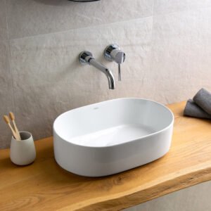 Νιπτήρας επικαθήμενος LY 3281 KARAG 46x31x14cm
