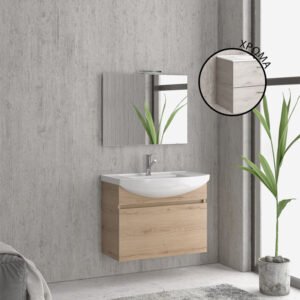 Βάση με συρτάρι Ice Oak 8902 NEW BIANNA 80 KARAG 62x35x63cm