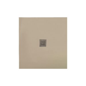 Ντουζιέρα τετράγωνη υψηλής αντοχής CLASSIC Beige KARAG 90x90cm