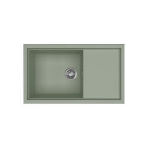 Νεροχύτης κουζίνας SINTESI 410 Sage Green 82 ELLECI 86x50cm