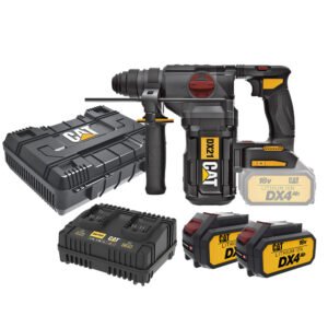 CAT Combo-09 Περιστροφικό πιστολέτο 2,2J DX21B + κασετίνα + δωρεάν 2 μπαταρίες 4.0ah DXB4 + δώρο φορτιστής DXC4