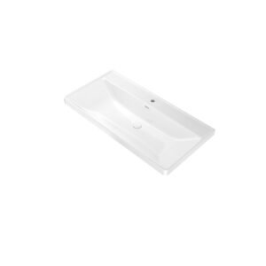Νιπτήρας Επίπλου SIMPLA 100 Cream White 1000x500mm KARAG
