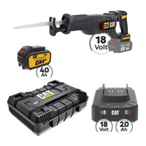 CAT Combo-38 Σπαθοσέγα DX5050B, Πλαστική βαλίτσα