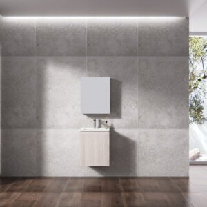 DYMA 40 Έπιπλο Μπάνιου 40cm με 1 Συρτάρι & Νιπτήρα KARAG