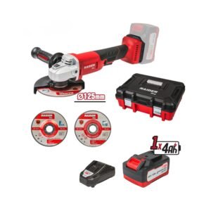 RAIDER R20 Set Γωνιακός Τροχός 125mm 4Ah RDP-YAG20 030250