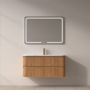 Βάση Επίπλου Μπάνιου NORDIC 100 με 2 Συρτάρια A2391 Acacia 990x460x495mm KARAG